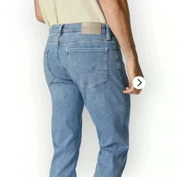 34 Heritage Courage Mid Rise Straight Leg Jeans 36/34 - Picture 1 of 16